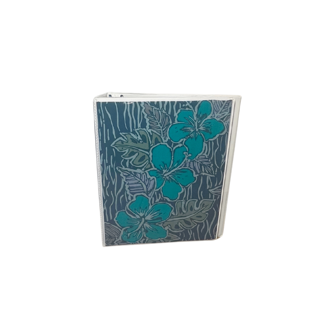 Reflection Journal Hibiscus Batik Encased Fabric