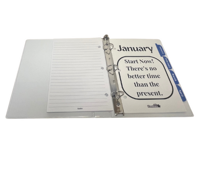 Clarity Journal Leopard Encased Fabric