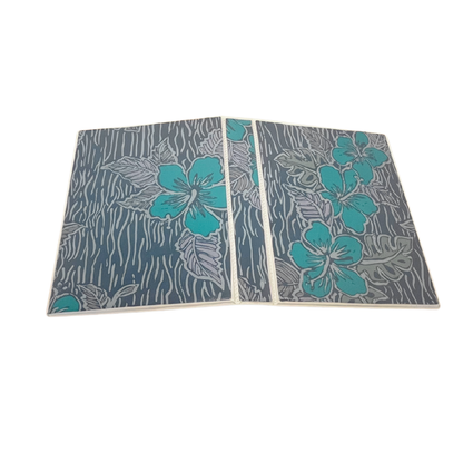 Reflection Journal  Hibiscus Batik Encased Fabric